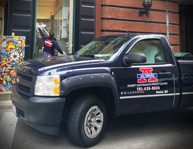 commercial window cleaner boston